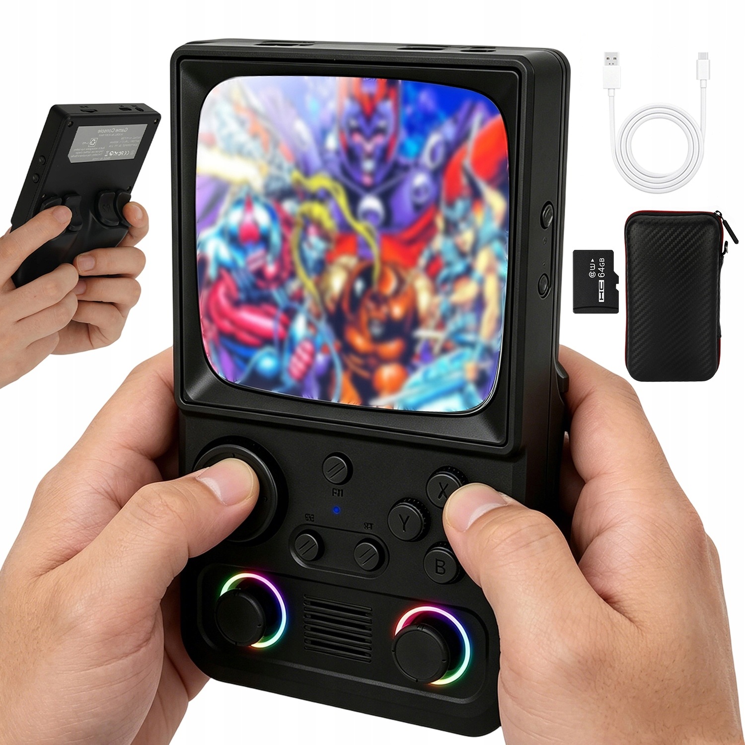 Przenośna Konsola Do Gier Z Efektami Retro Gamingu Na 4 Calowym Ips Ekranie