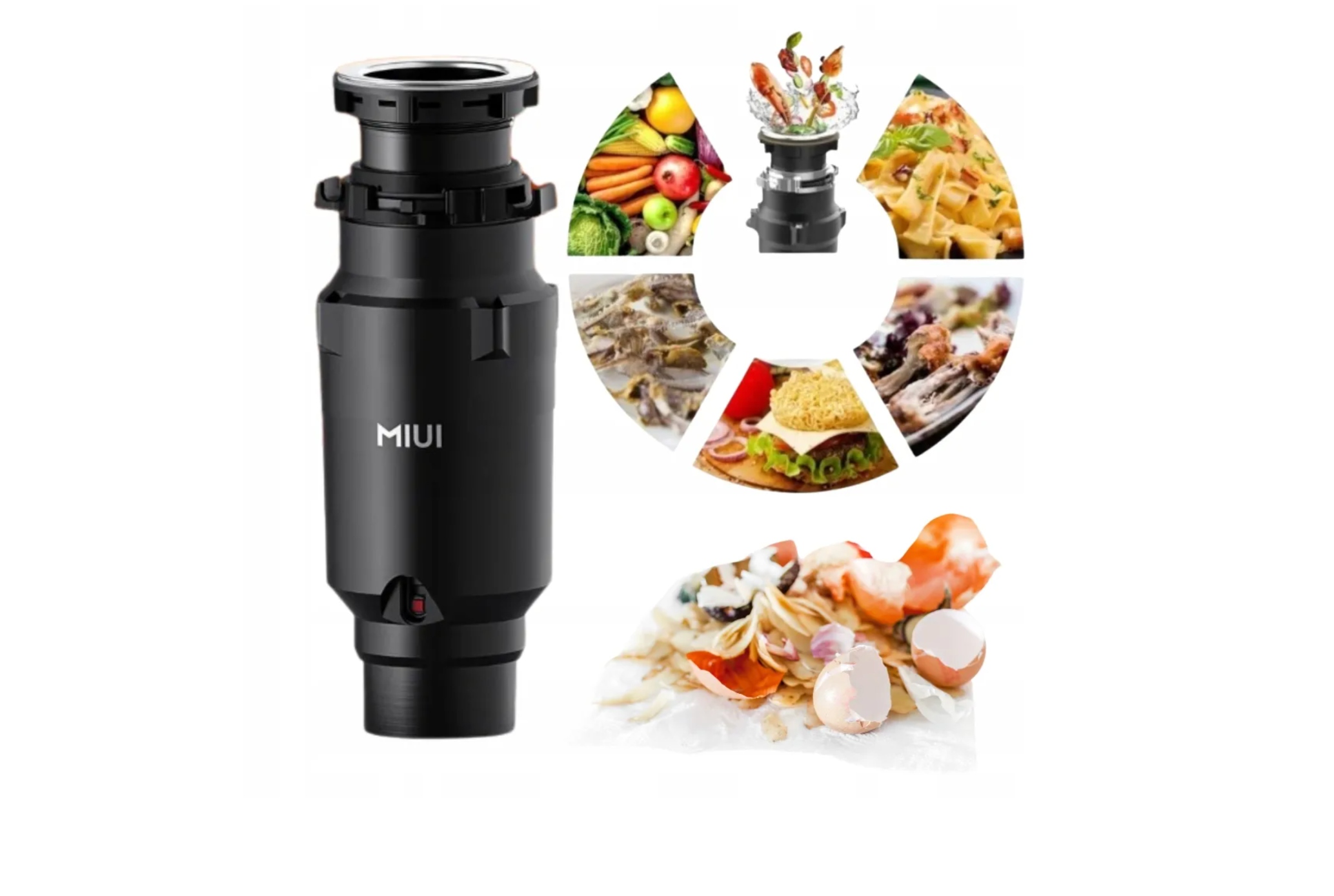 Drvič Mlynček na potravinový odpad Miui mlynček Rozdrvovač na odpadky