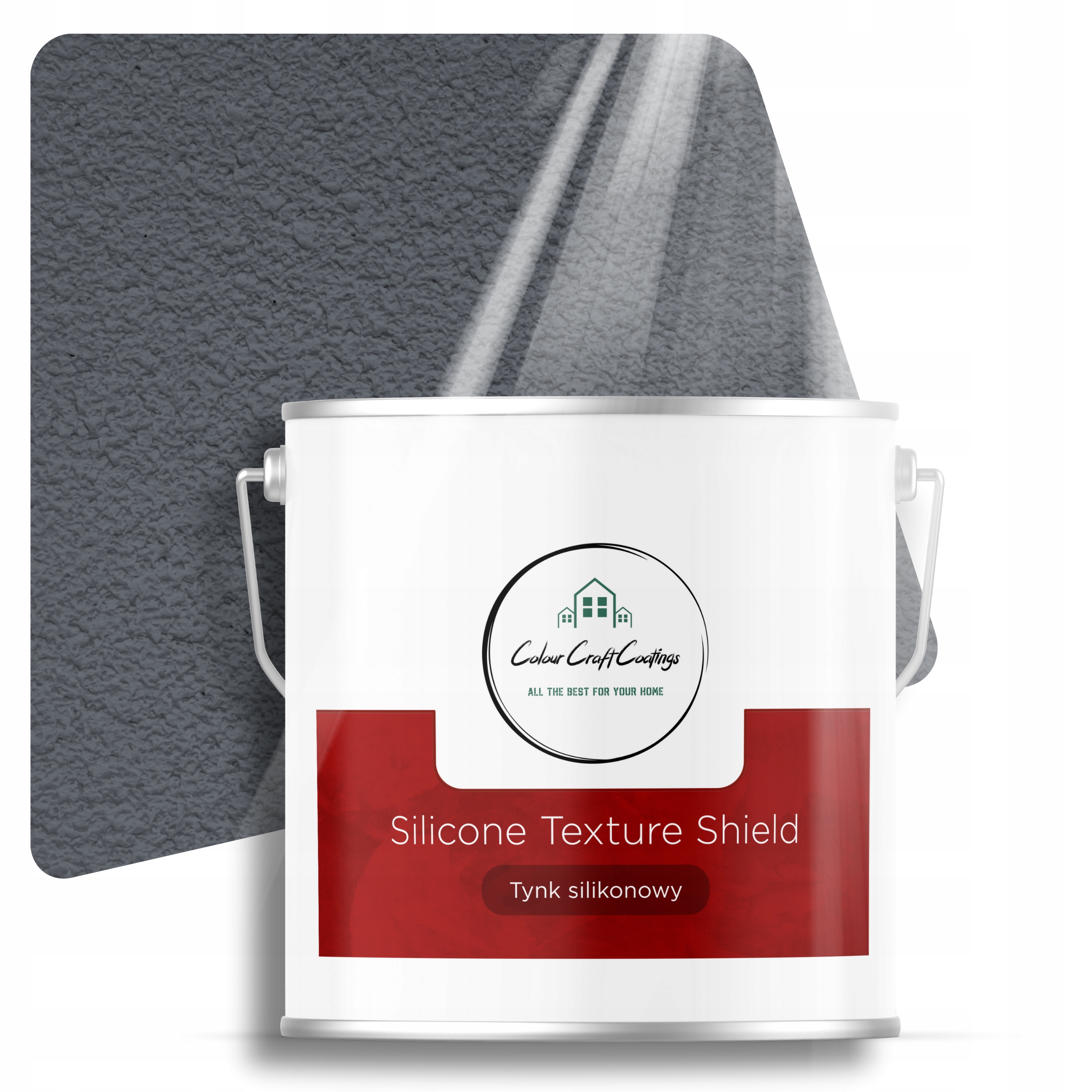 Silikonová omítka 1,5 mm Baranek Šedá 7 Kg F256