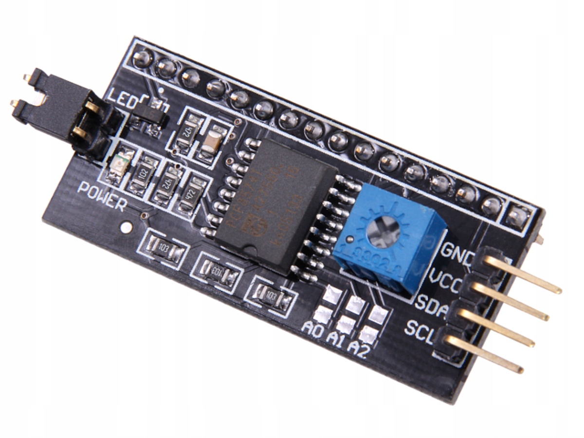 

Konwerter I2C Twi do wyświetlacza HD44780 LCD