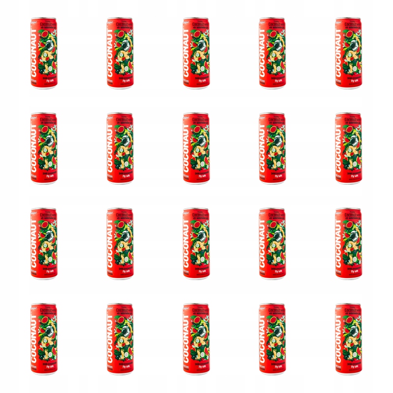 Coconaut. Kokosová voda z mladého kokosu s melounovou šťávou 320 ml X20