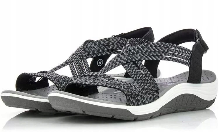 Skechers Dámské Letní Šedé Sportovní Sandály 39 Jta