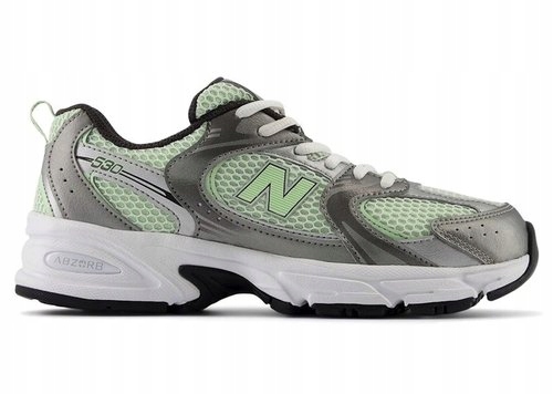 Buty do biegania Sneakersy New Balance 530 Srebrne Pistacjowe GR530ADF 38EU