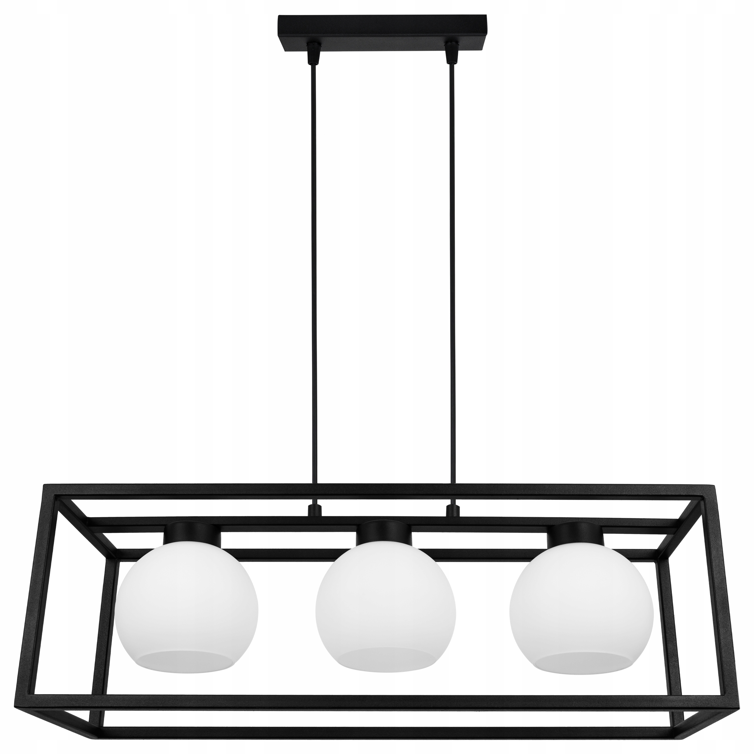 Regulovatelná závěsná lampa s dekorativním charakterem do jídelny Eliza sklo