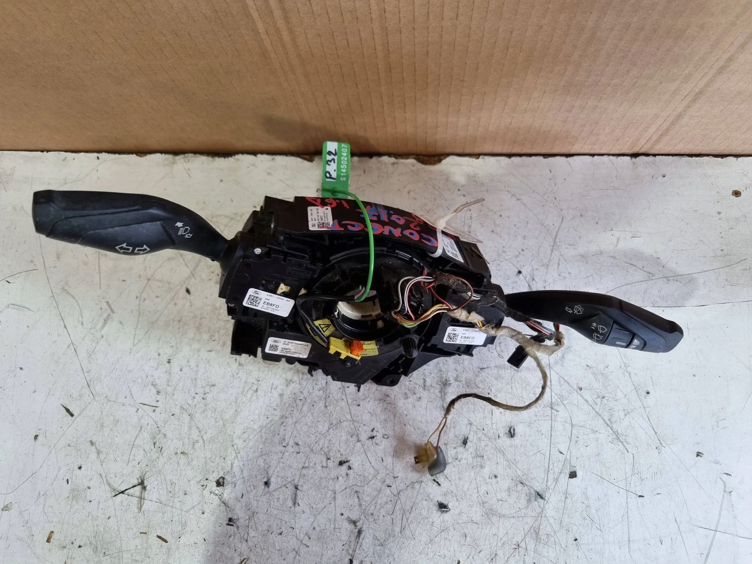 steering wheel levers and controls control ring DV6T-14A664-AA FORD TRANSIT KUGA MK2