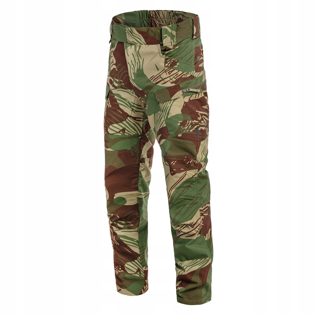 Vojenské kalhoty kapsáče Helikon-Tex Utp PolyCotton Rhodesian Camo L Long