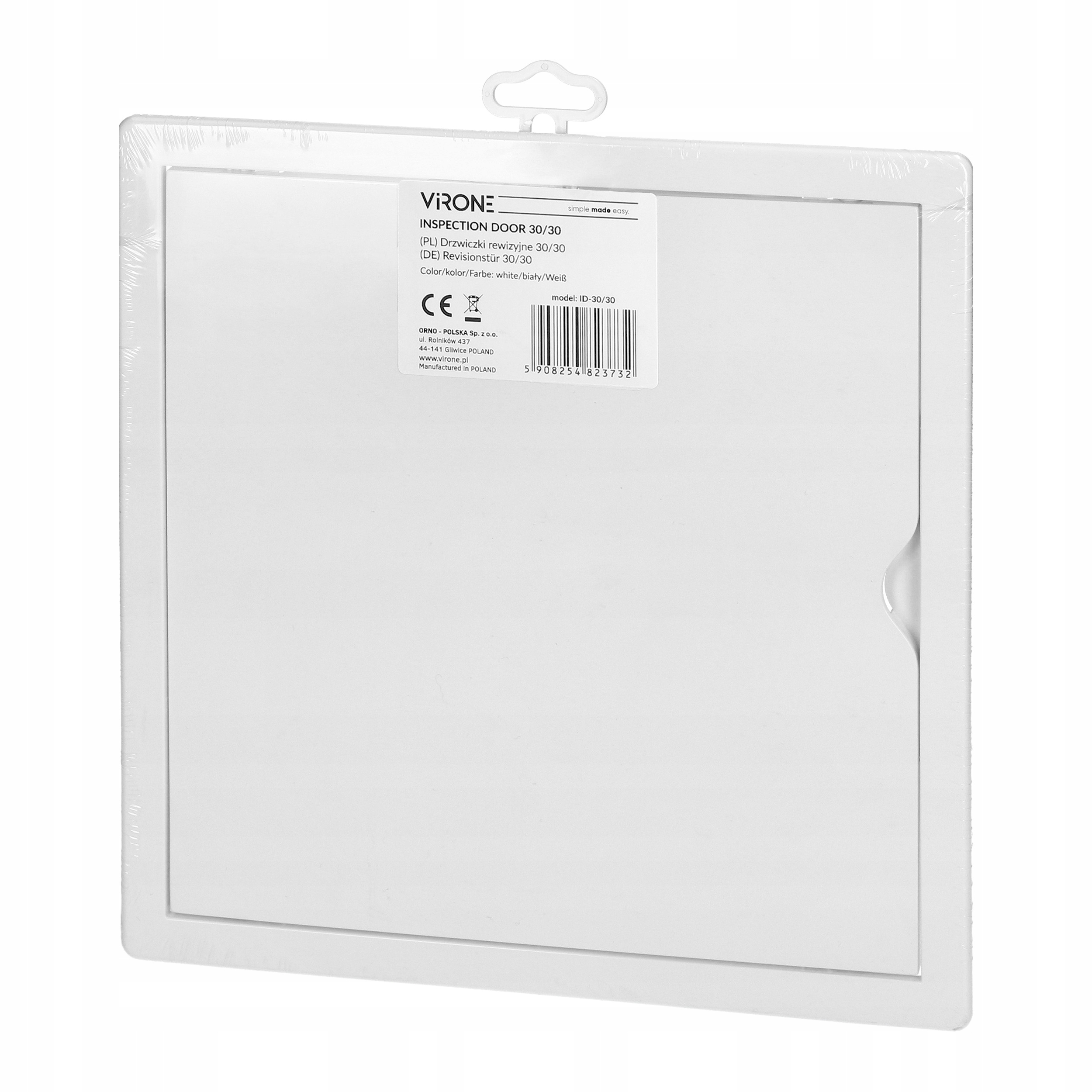 

Drzwiczki rewizyjne 30/30 mm kolor biały Orno Abs