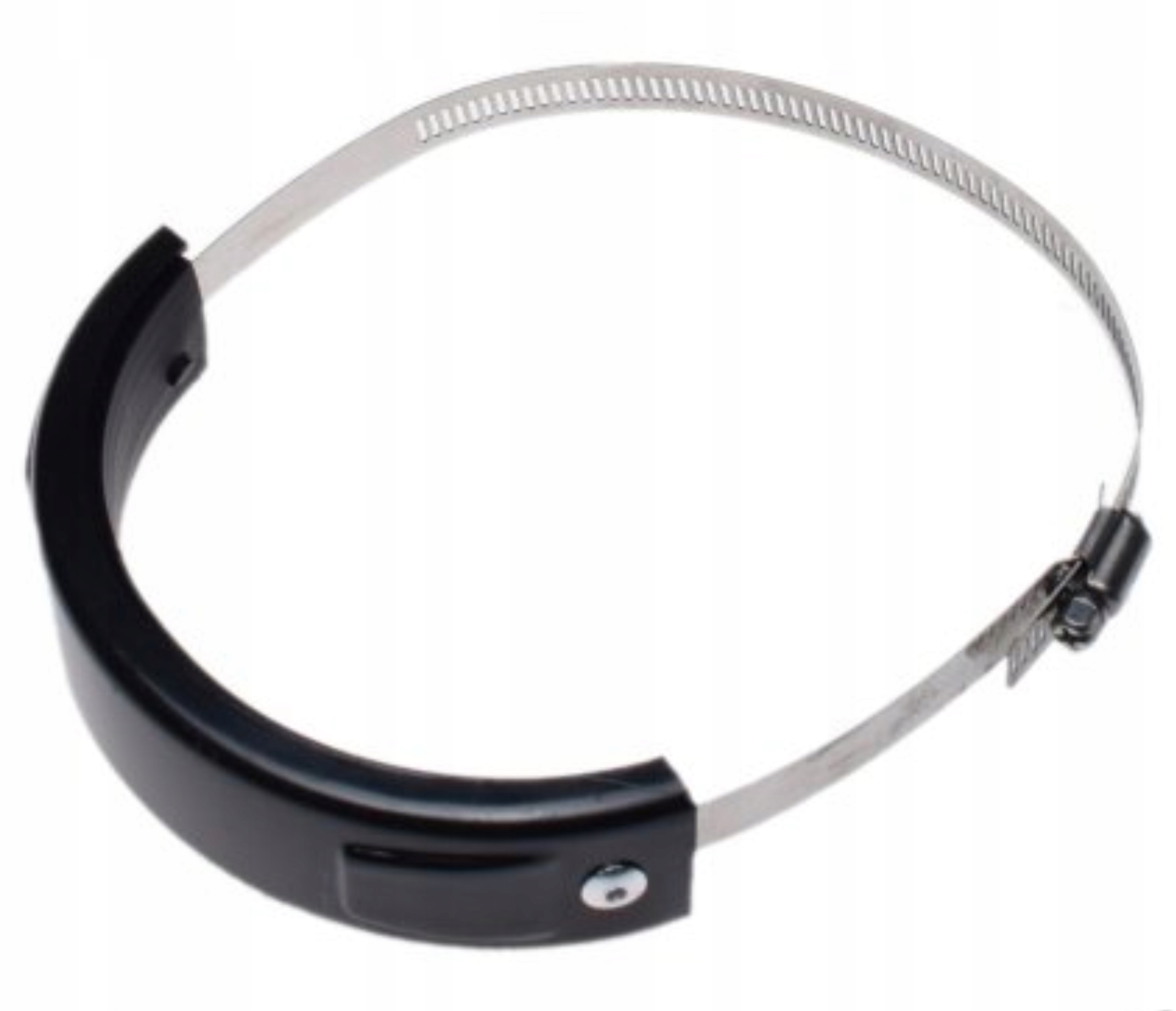 Motocykl Motorower Atv Obejma Osłona Tłumika Wydechu 100 140 mm Czarna