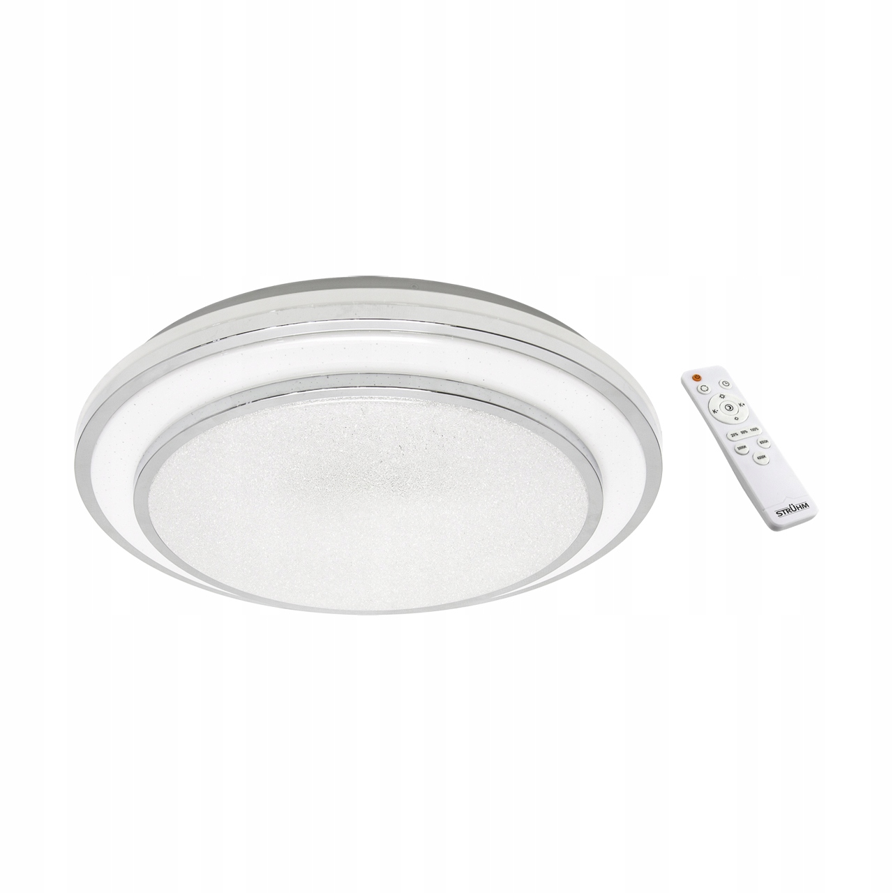 Stropní svítidlo Led Gloria C s dálkovým ovládáním 48W 3000K-4200K-6500K IP44 bílé