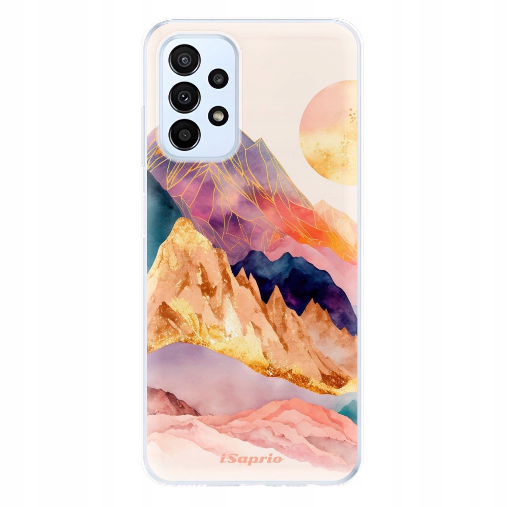 Silikonowe etui Abstract Mountains do Samsung Galaxy A23 A23 5G