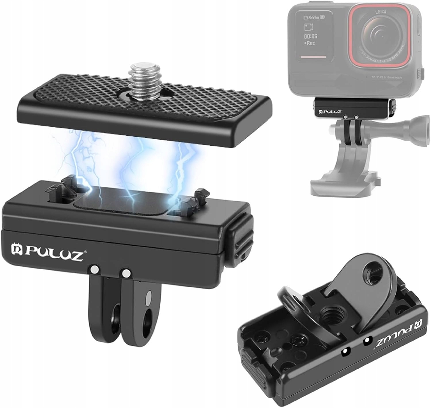 Mocowanie Szybkozłączka 1/4 Uchwyt Dji Action 5 Pro 4 GoPro 13 12 11 10 9 8