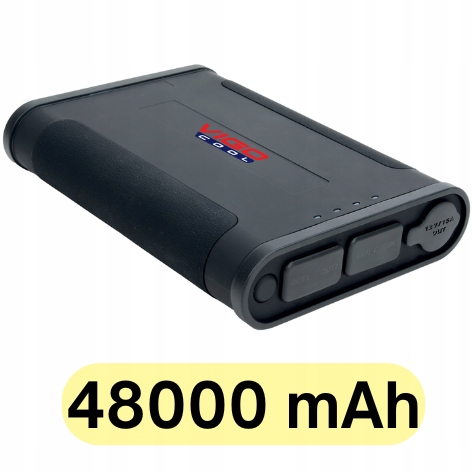 Powerbank Akumulator Do Lodówki 48000MAH; 2XUSB Usb-c 12V Out