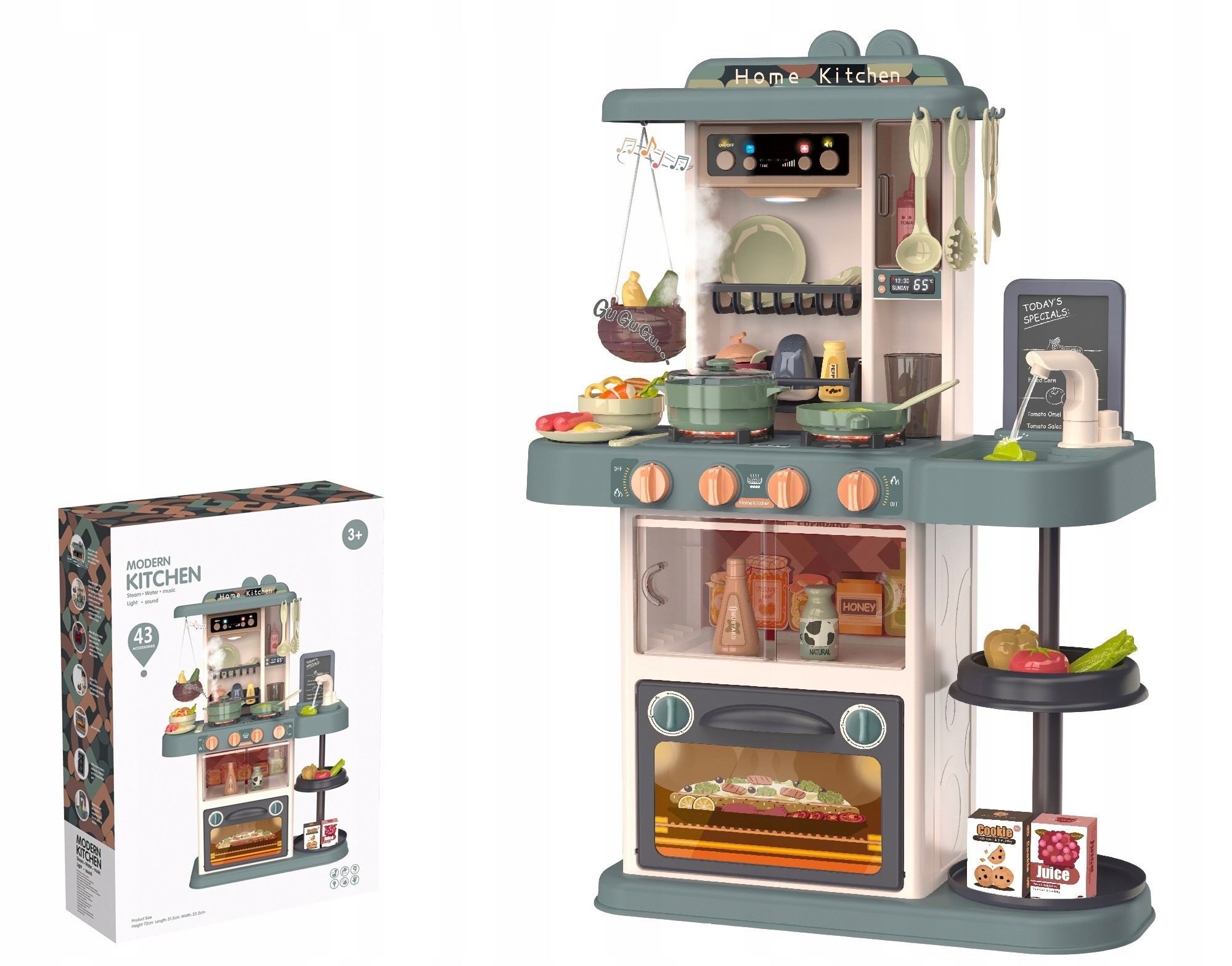 

Kuchnia dla dzieci Piekarnik KranWoda Dźwięk IW133