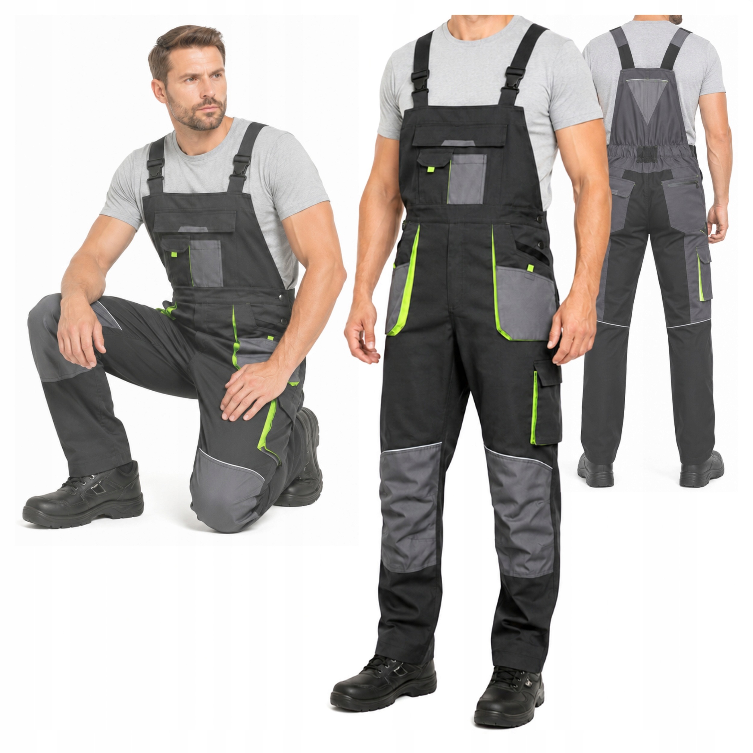 Pánské kalhoty Pracovní ochranné kalhoty Elastické Silné Stretch Bozp 52
