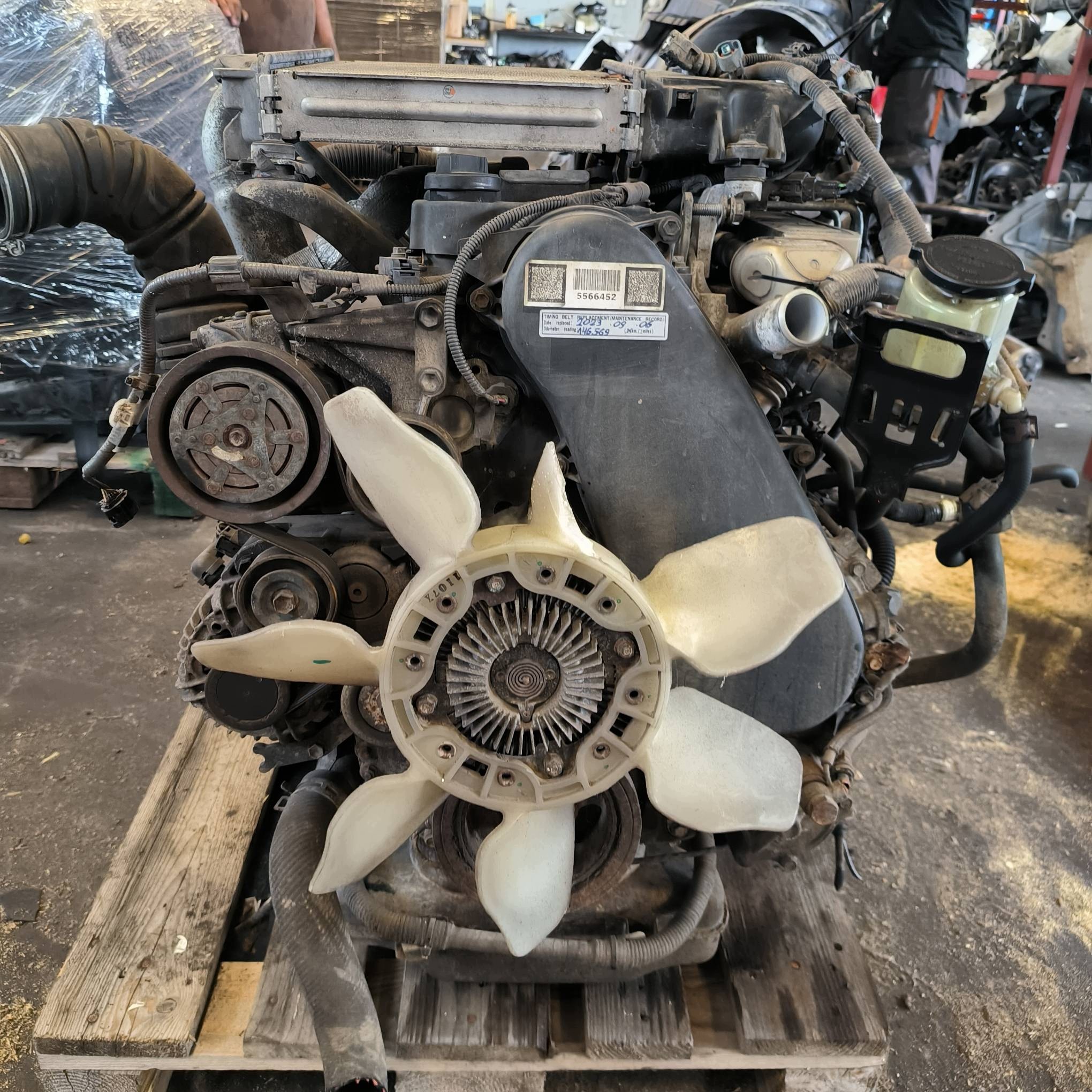 engine complete 2.5 D-4D 2KD TOYOTA HILUX VII