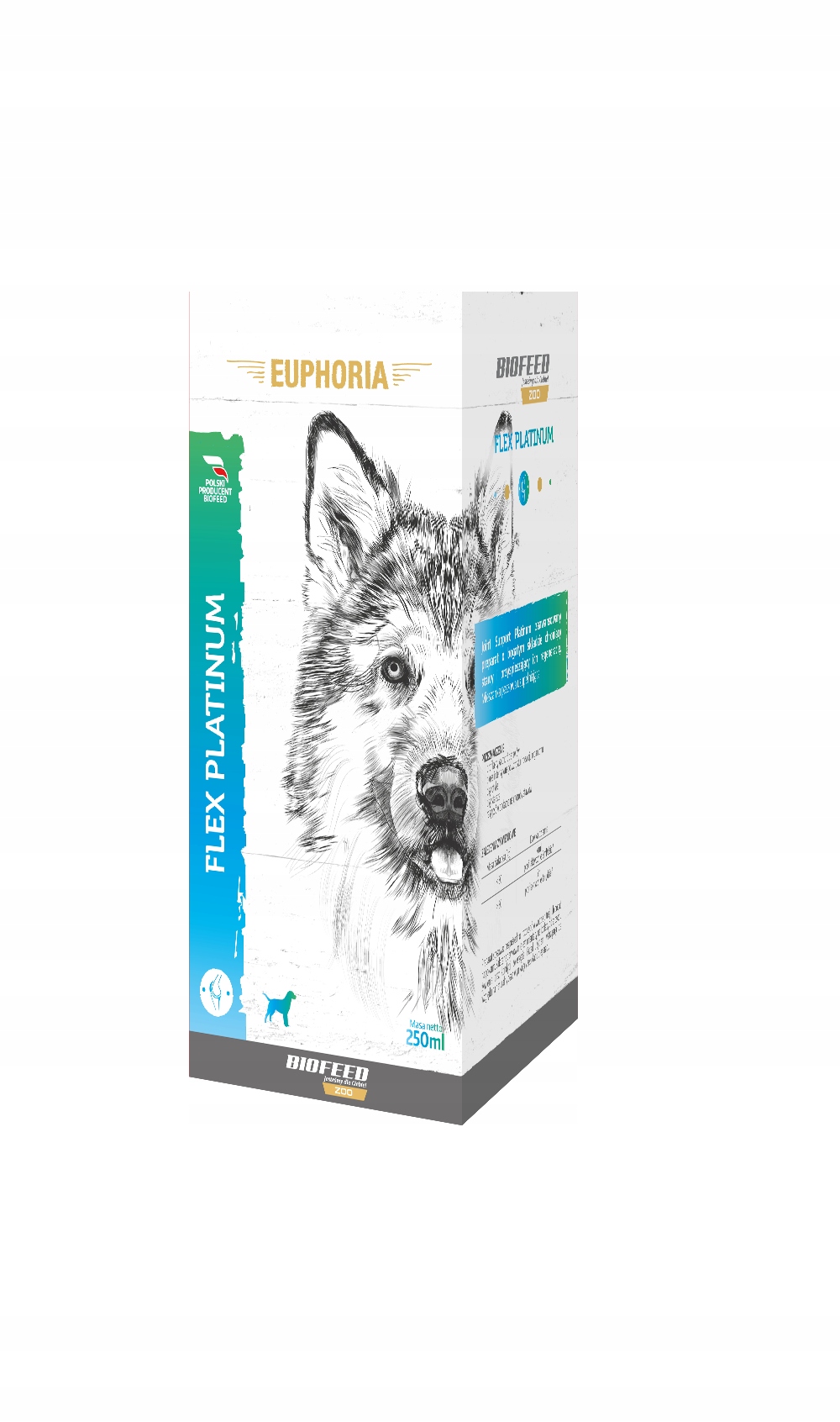 Euphoria Flex Platinum Přípravek na klouby pro psy 250 ml