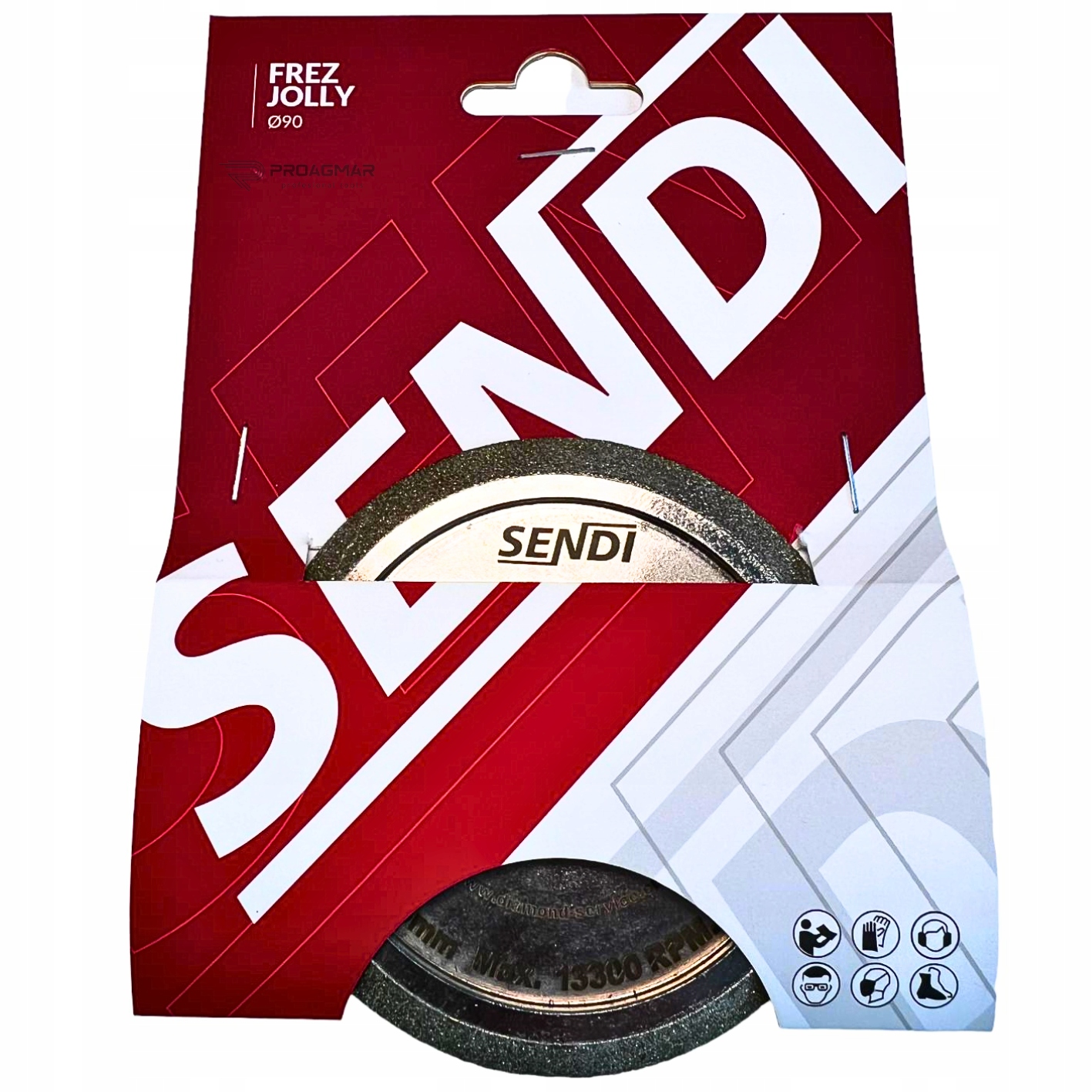 TARCZA DIAMENTOWA SENDI FREZ Ø100 DO SZLIFOWANIA GRESU PRZECINARKI WANDELI Kod producenta TARCZA DIAMENTOWA PRZECINARKI WANDELI FREZ