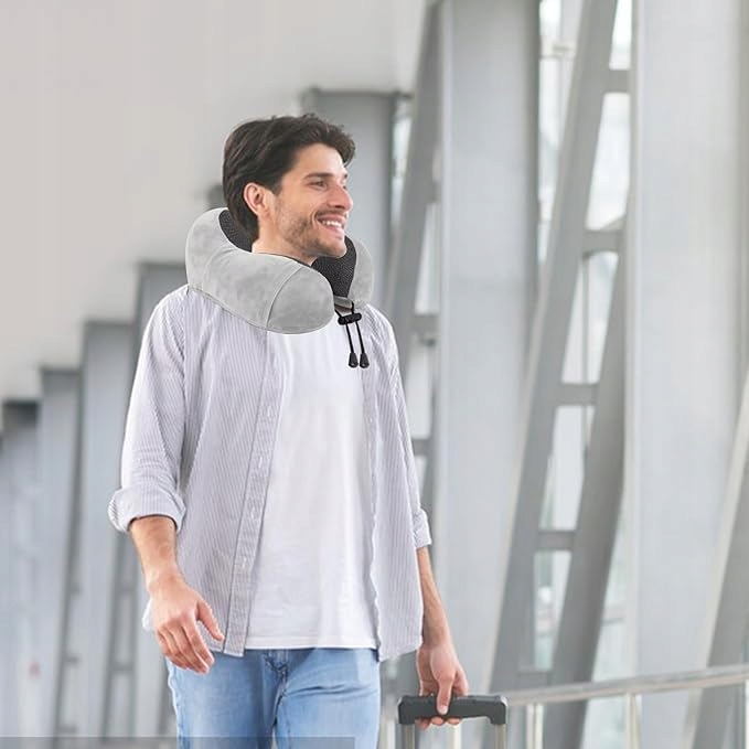 Poduszka Podróżna Memory Opaska Stopery Rogal 3D EAN (GTIN) 5706868356109