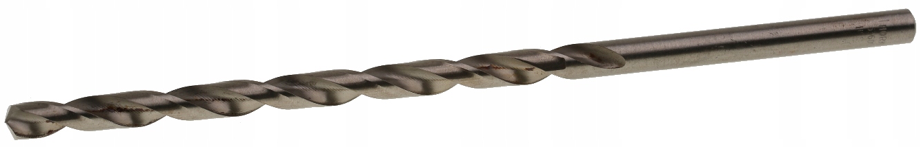

Wiertło Długie Do Metalu 10,0 mm 265 mm Białe Hss
