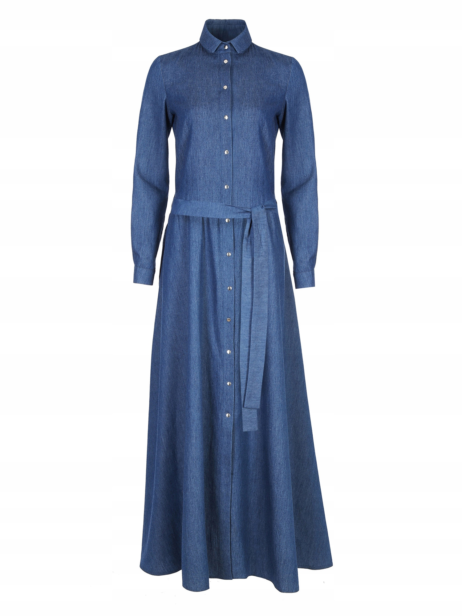 

Nife Owa Sukienka Maxi Z Długim Rękawe (36) Jeans