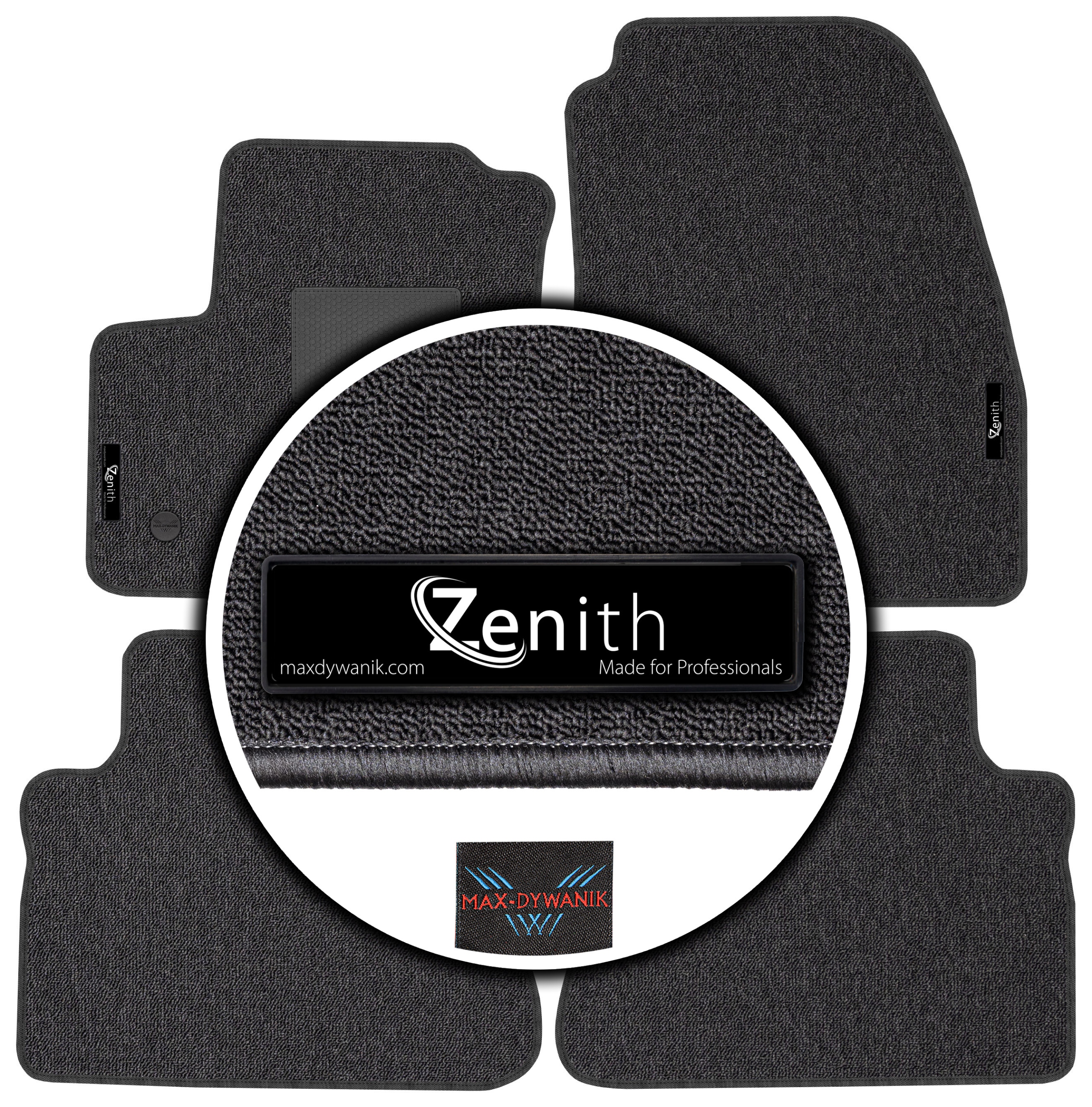 Ford C-Max II 5os 2012-2019 Autokoberce Max-dywanik Zenith