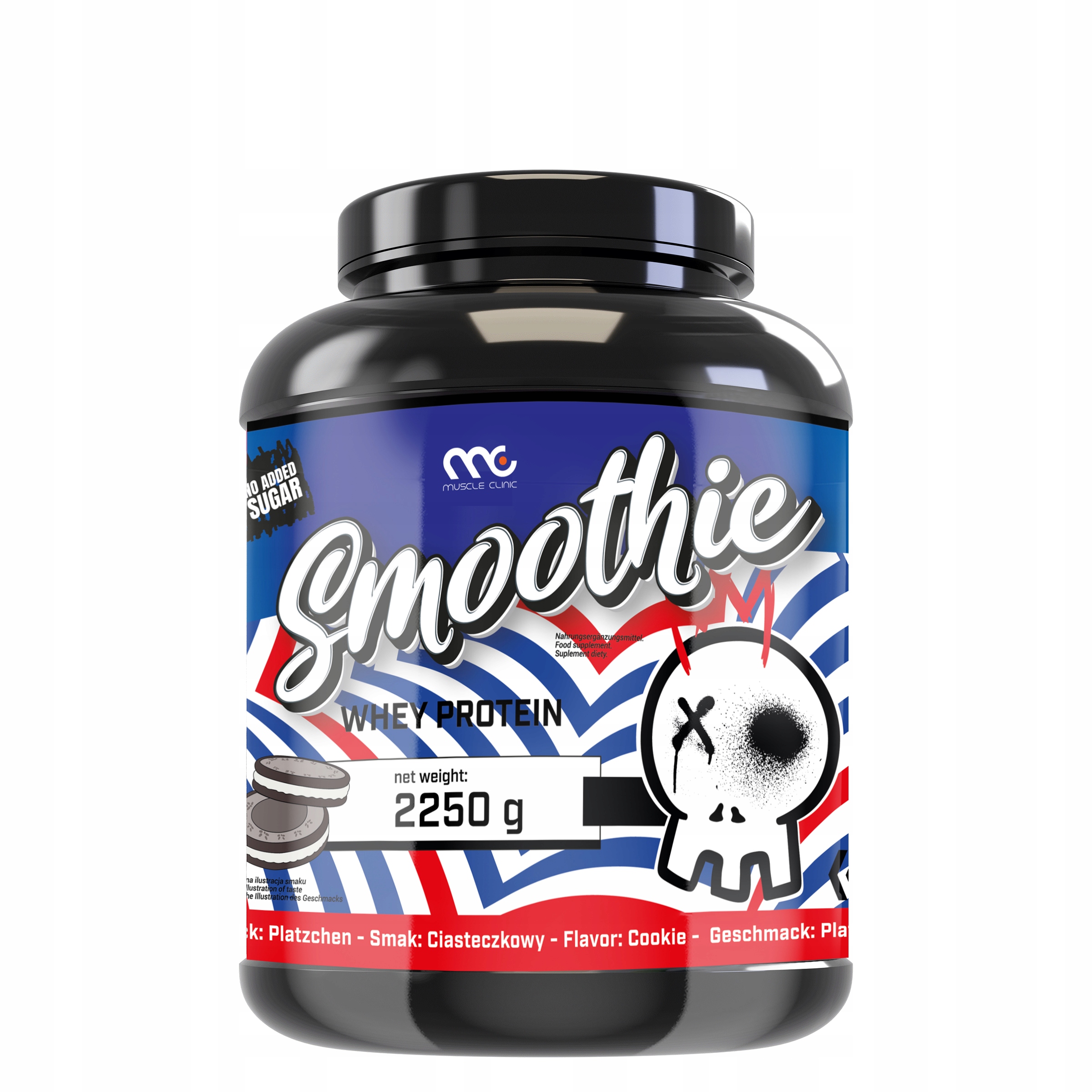 Protein Muscle Clinic Smoothie Wpc 2250 g Kinder Bueno