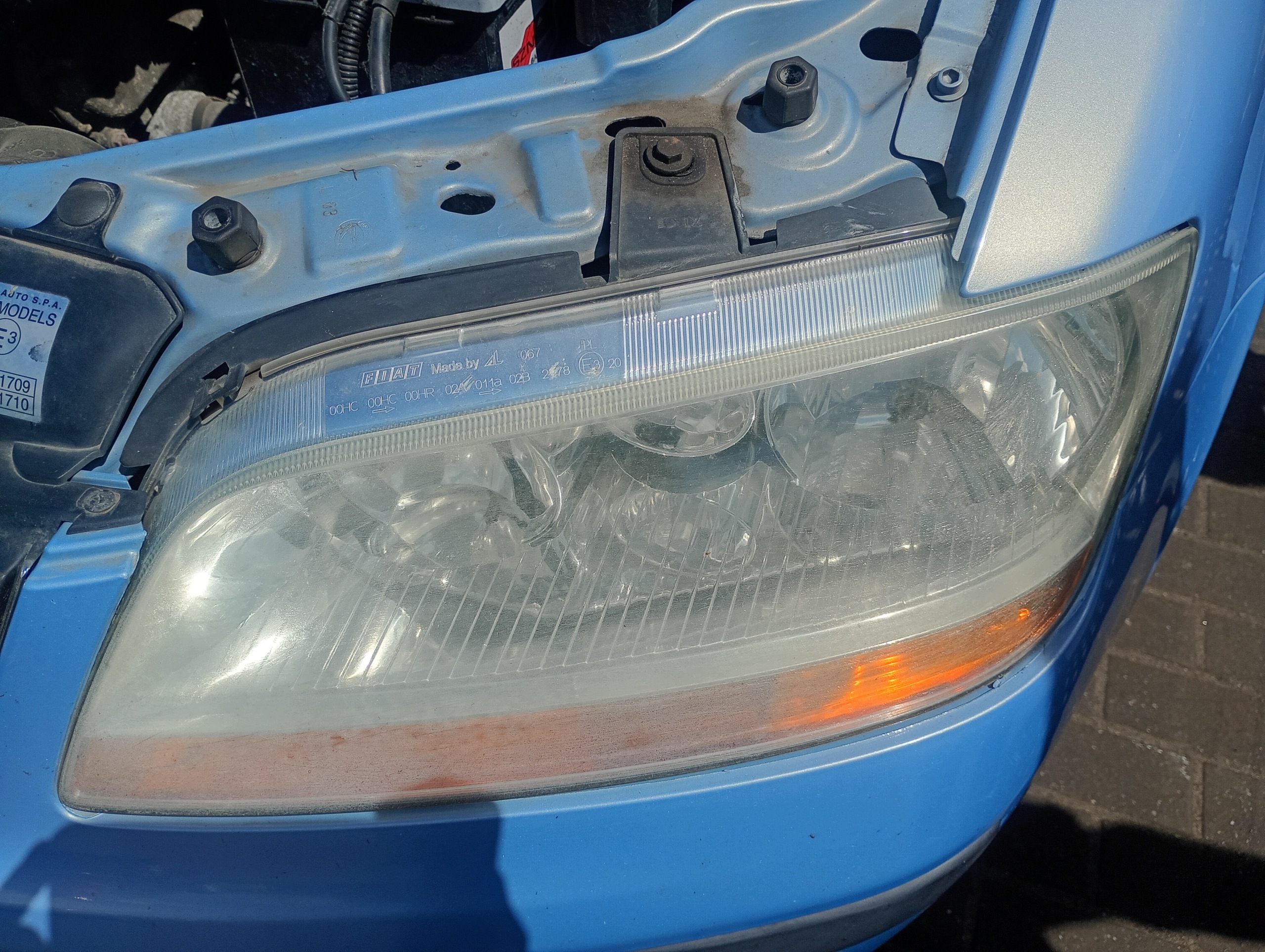 REFLEKTOR left light left front front Fiat Idea 03-12