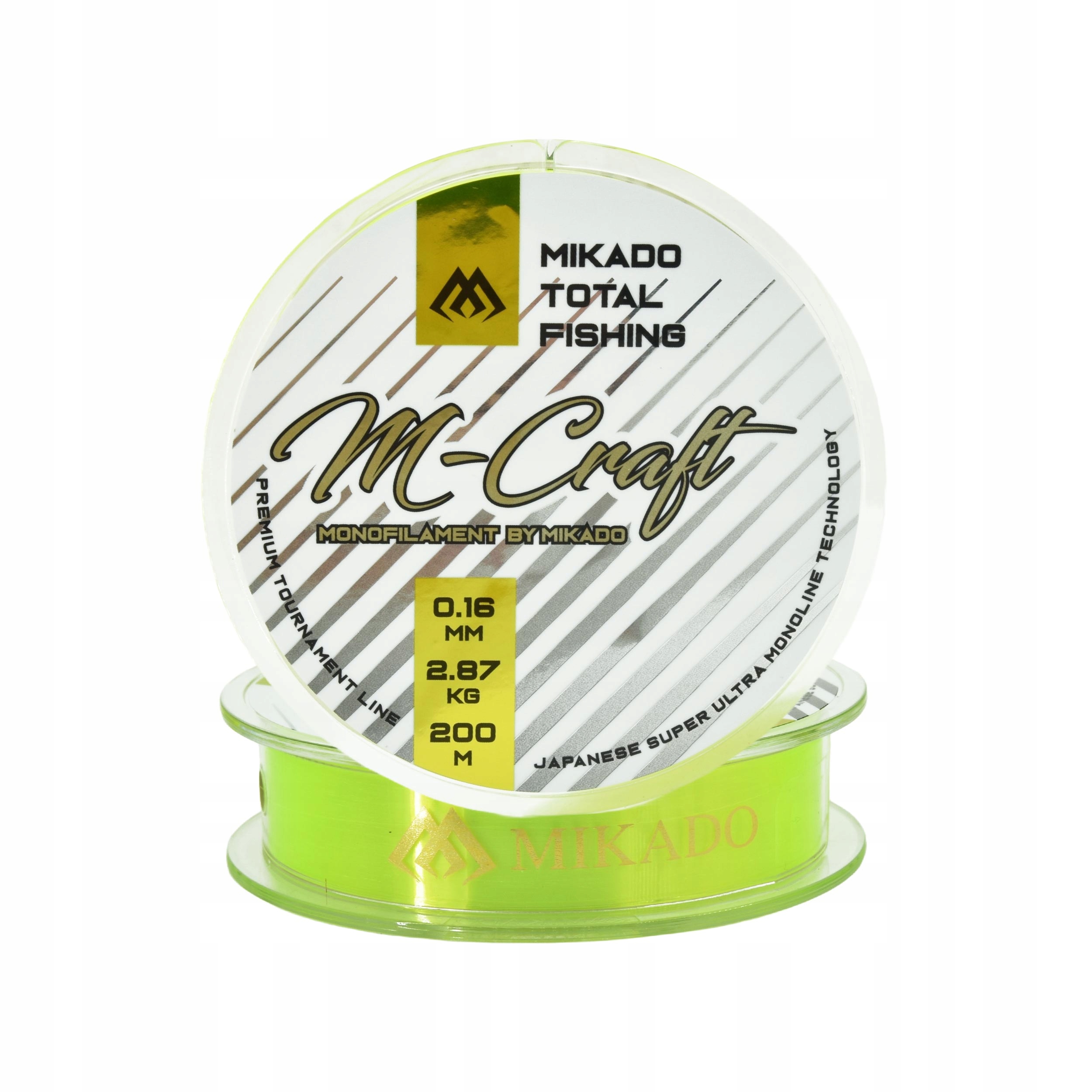 Żyłka spinningowa Mikado M-Craft 0.16mm 200m 2,87kg 1szt.