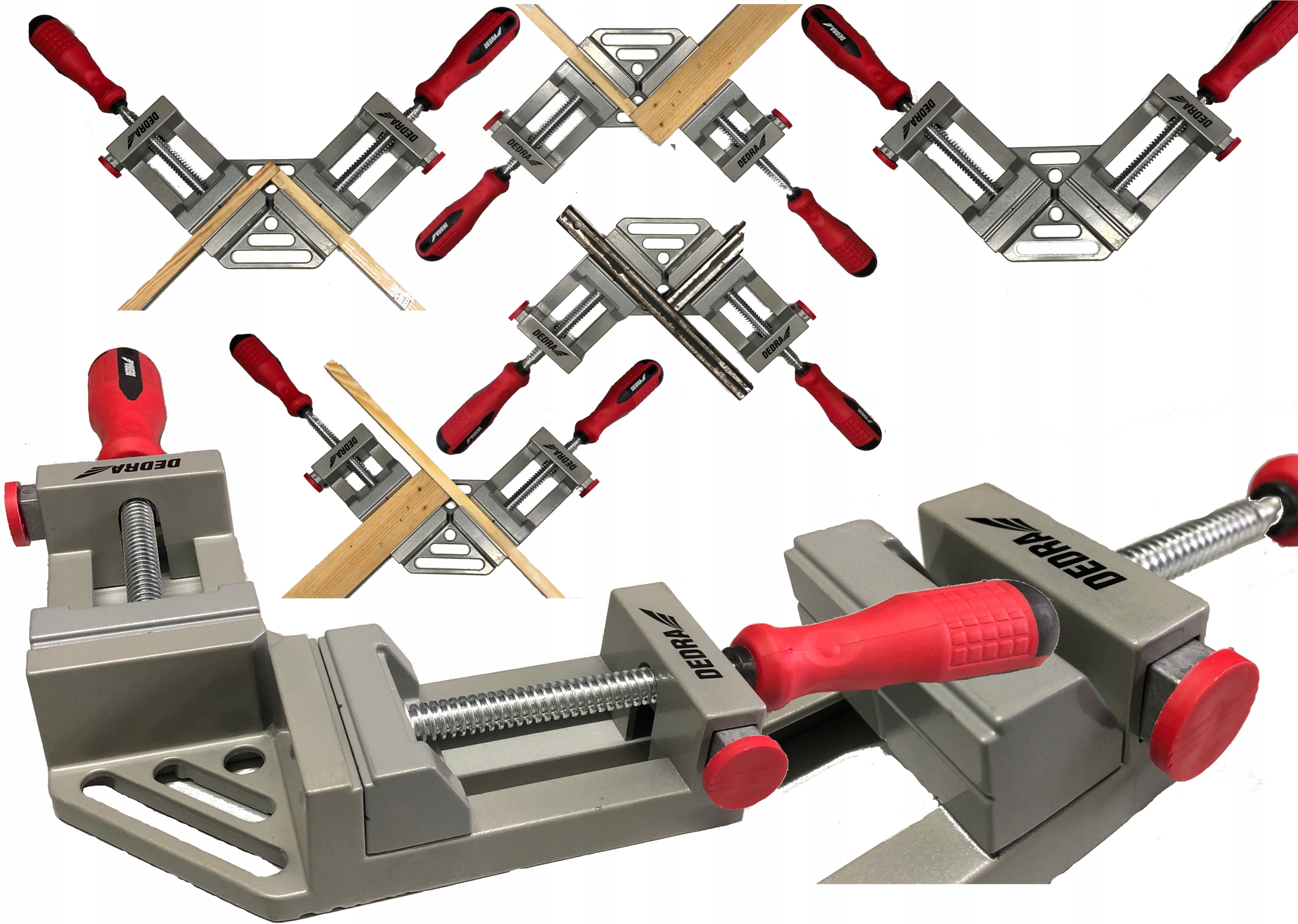 Úhlová Svěrka 65x70MM Dedra