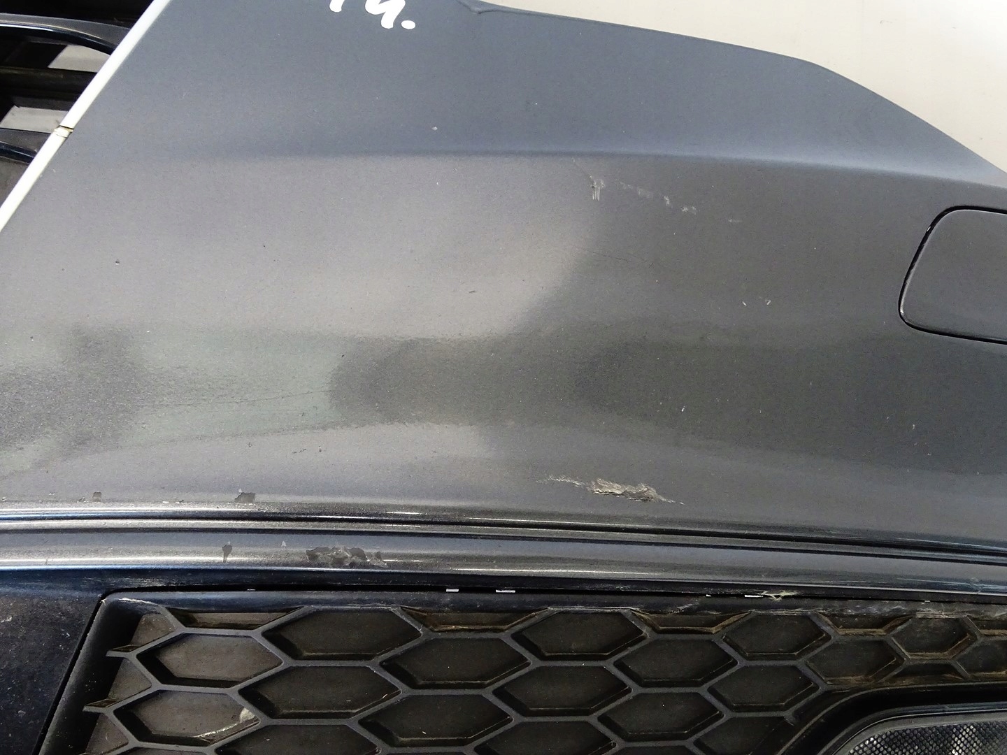 bumper front front complete washer PDC AUDI A5 8T LIFT S-LINE LZ7S