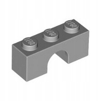 

Lego Łuk 1x3 LBGray 4490 4211497 1szt N