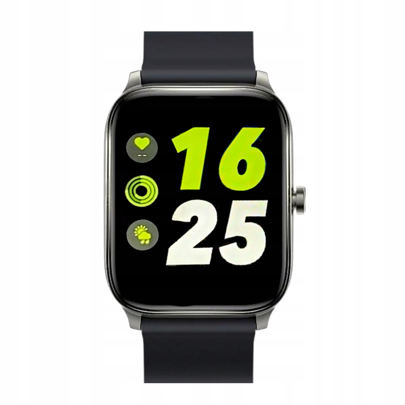 Smartwatch Haylou GST czarny SpO2 Pulsoksymetr Obsługa ładowania bezprzewodowego nie