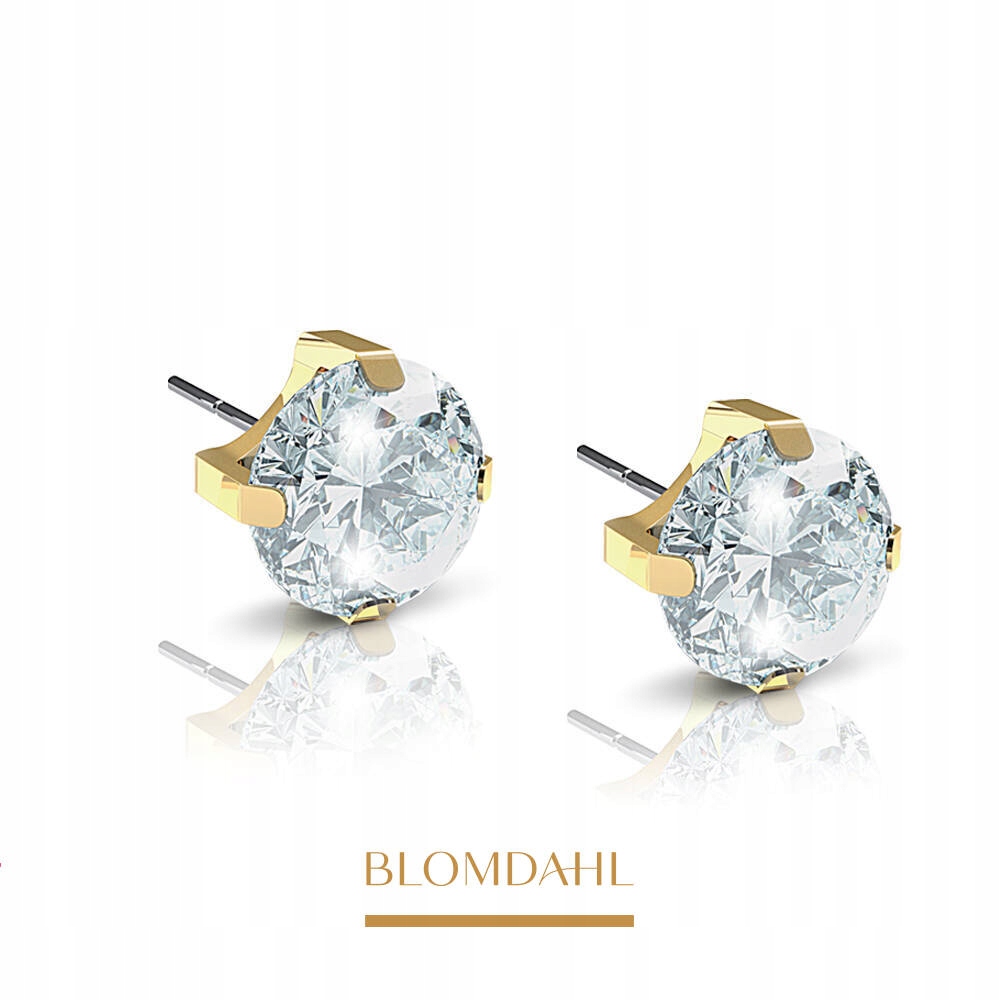 Blomdahl Hipoalergenní Náušnice Tiffany Cz White 5 mm