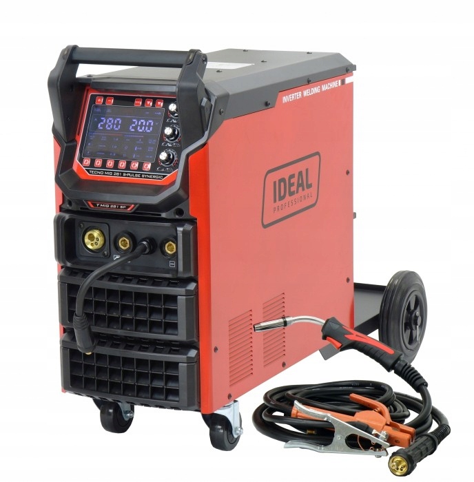 Spawarka Migomat Ideal Tecno Mig 281 280A 400V Mig Mag Mma Pulse