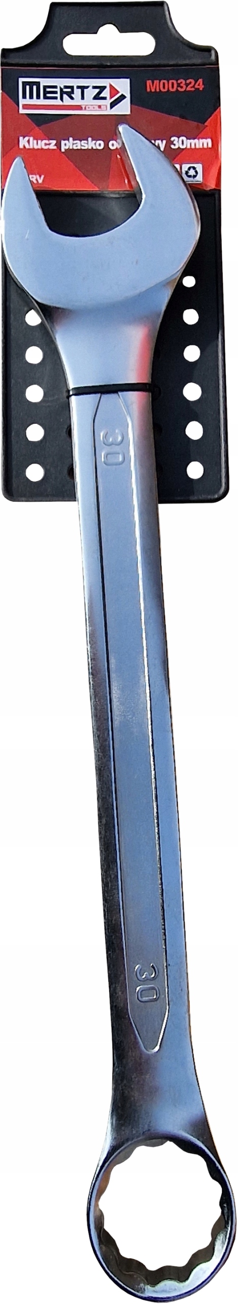 Klucz płasko oczkowy Mertz CRV polerowany płaski DIN3113 M00345 41mm