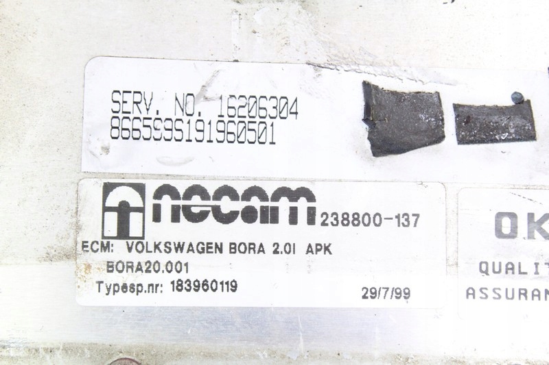 Bedienteil Gas LPG 16206304 NEOCAM