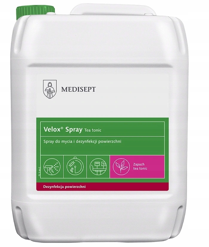

Velox Spray 5L Tea Tonic Dezynfekcja Powierzchni