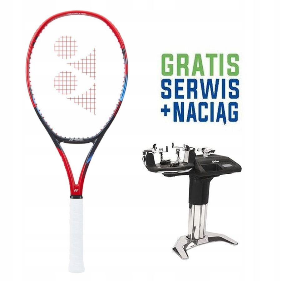 Tenisová raketa Yonex Vcore 100L 280 g Scarlet L3