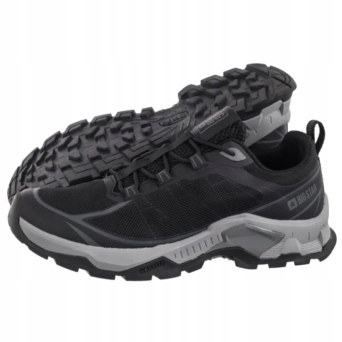 Pánské sportovní boty Big Star černé RR174012 černé