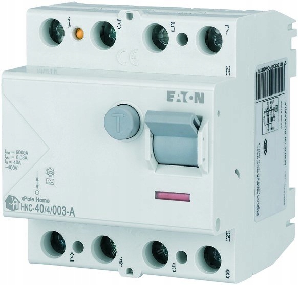 Eaton Wyłącznik Różnicowoprądowy 40A HNC-40/4/003-A 194688
