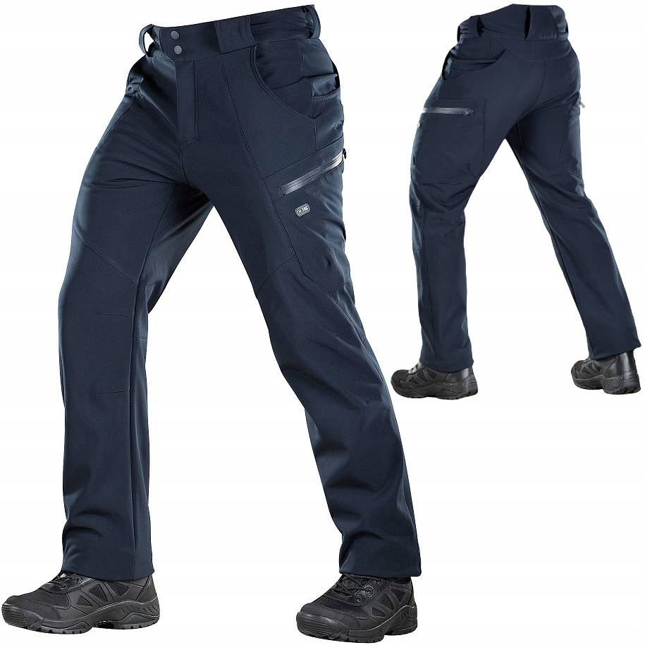Kapsáče Trekové Softshellové Winter Navy vel. Xs M-tac