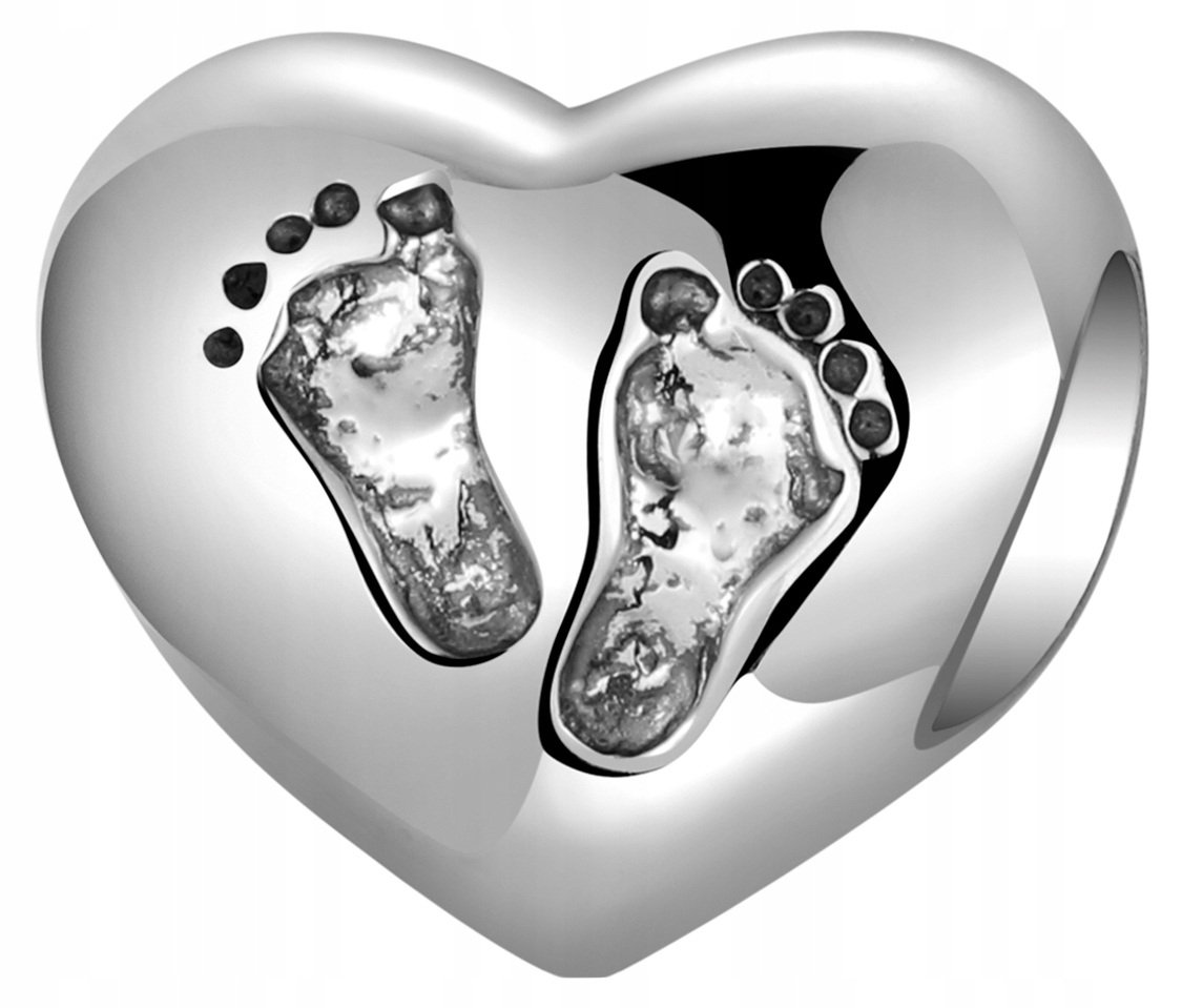 

Charms Dziecko Zawieszka Charms Mama 925 Koralik