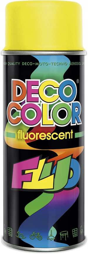 

Lakier W Spreju Fluorescencyjny 400ML Żółty
