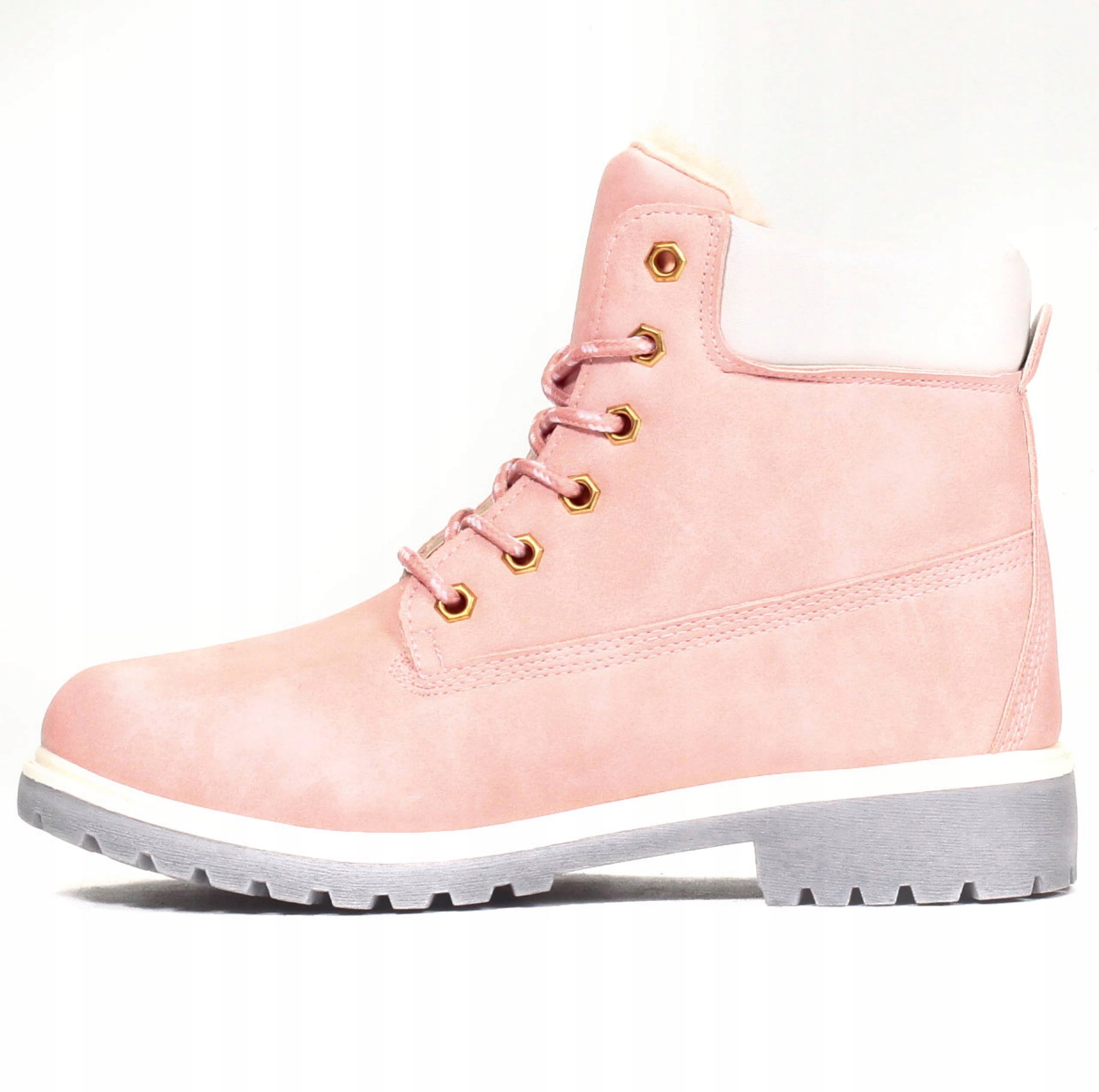 BUTY ZIMOWE TRAPERY SPORTOWE OCIEPLANE ŚNIEGOWCE Rozmiar 41