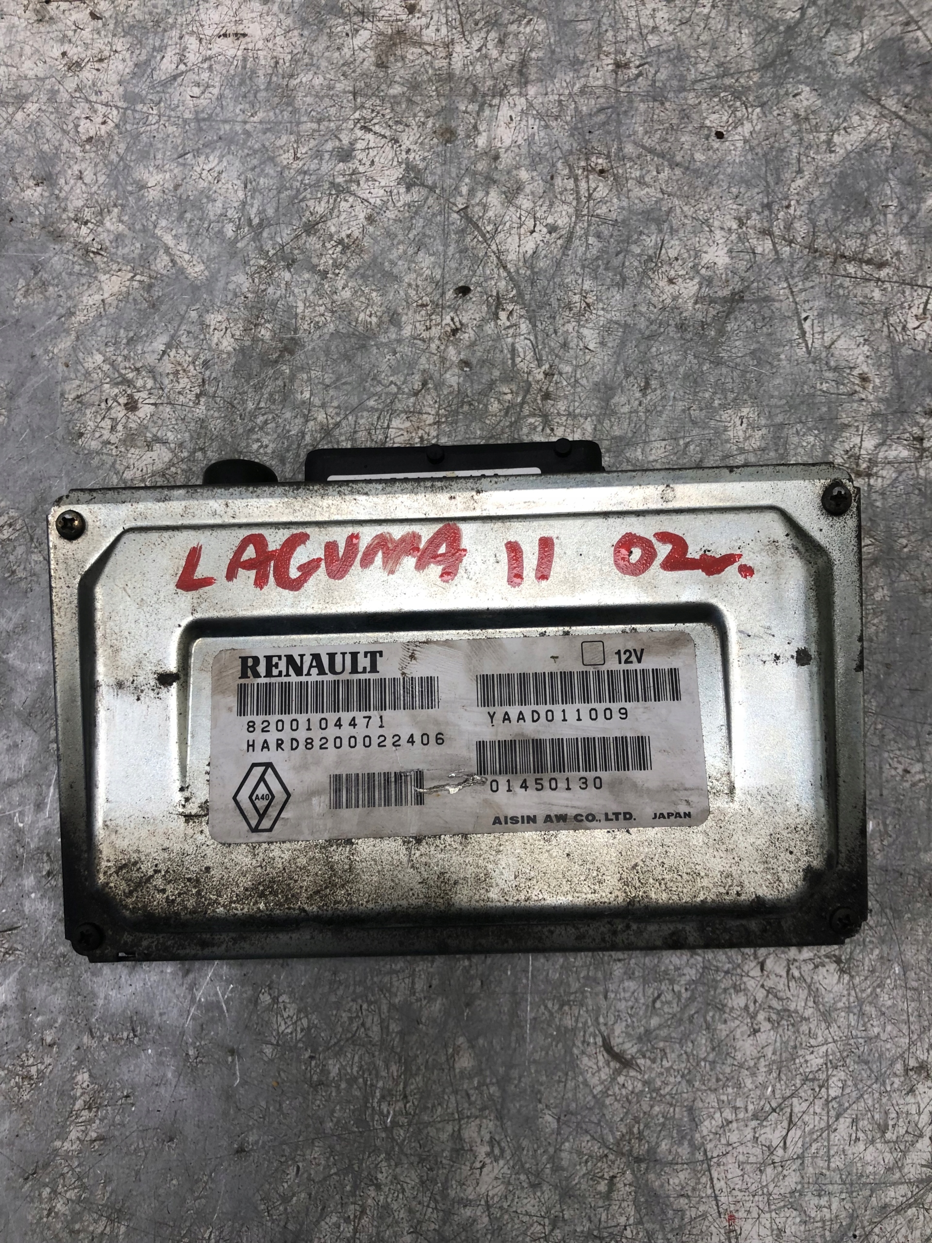 Computer Getriebe RENAULT LAGUNA II 8200104471