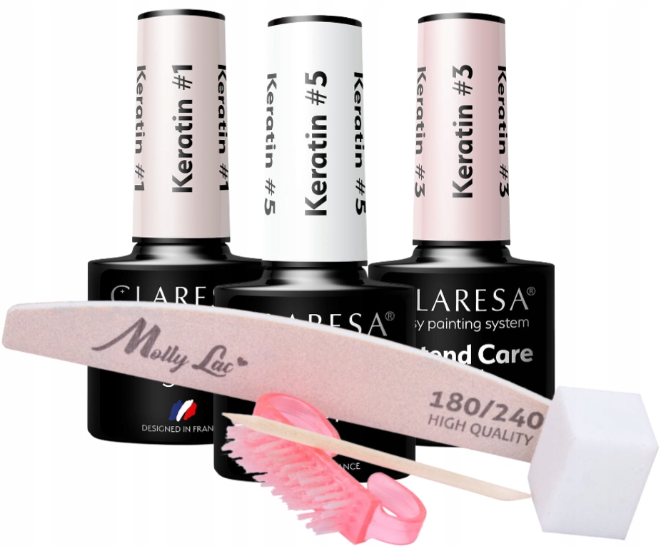

Claresa Keratin Baza Kauczukowa Wzmacniająca 2+1