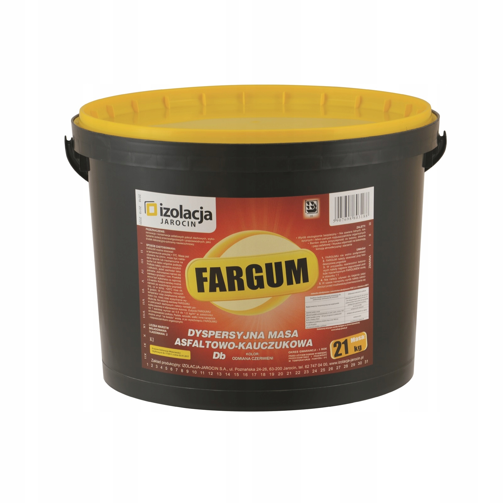 

Fargum 21kg kolorowa masa asf do konserwacji dachu