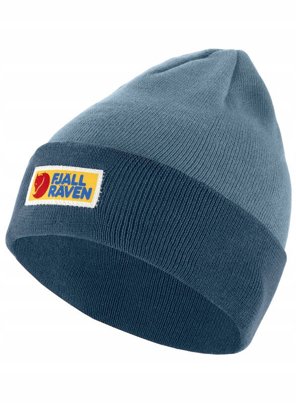 Čepice Fjallraven Vardag Classic Beanie indigo blue dawn blue