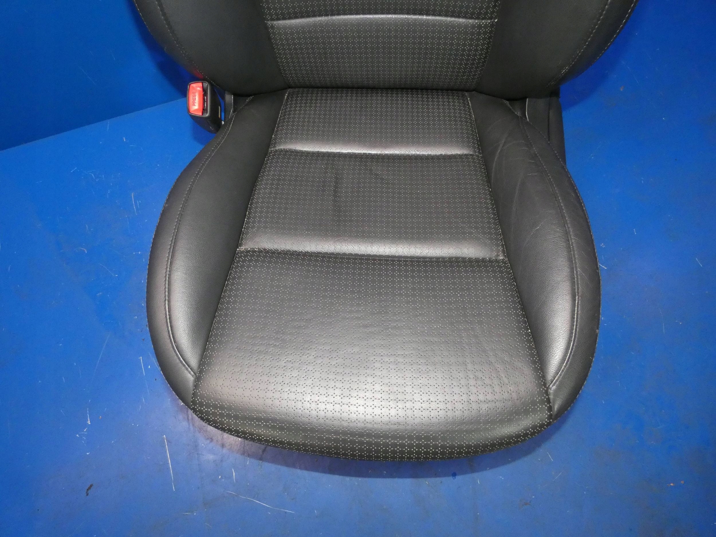 HYUNDAI SANTA FE III seat left front driver´s leather GRZANY