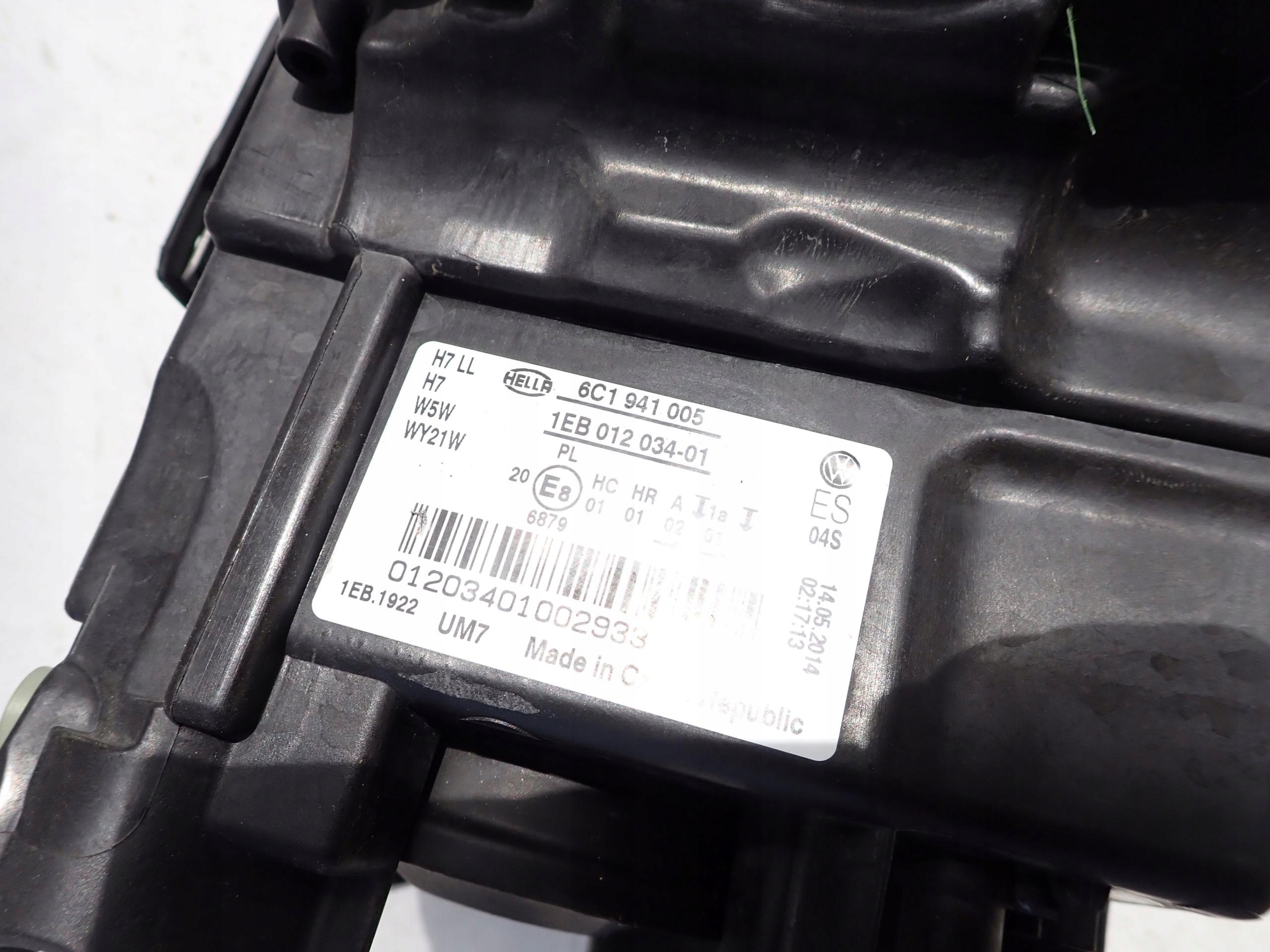 VW POLO V 6C LIFT 14- light left front front